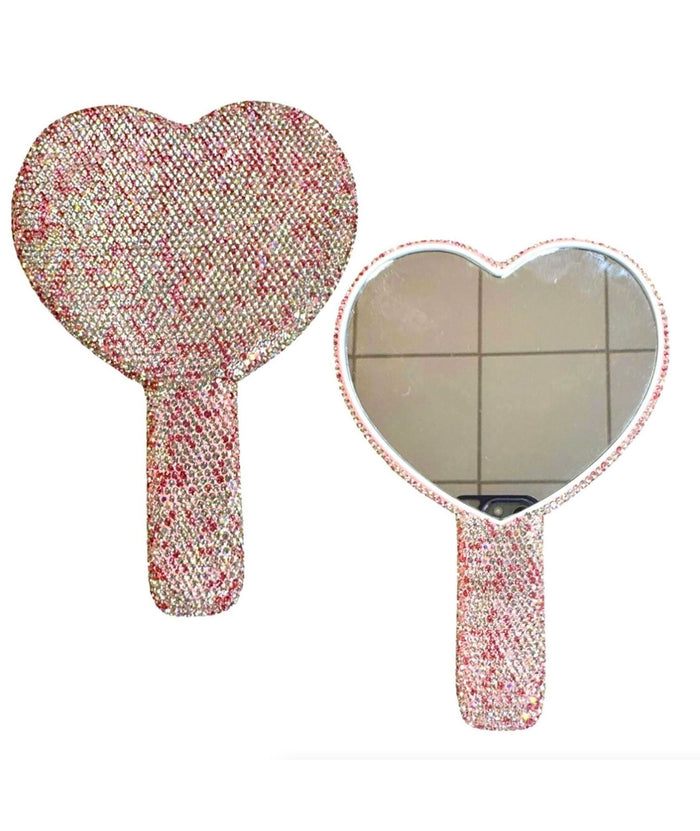Bari Lynn Heart Mirror - Large Accessories Bari Lynn