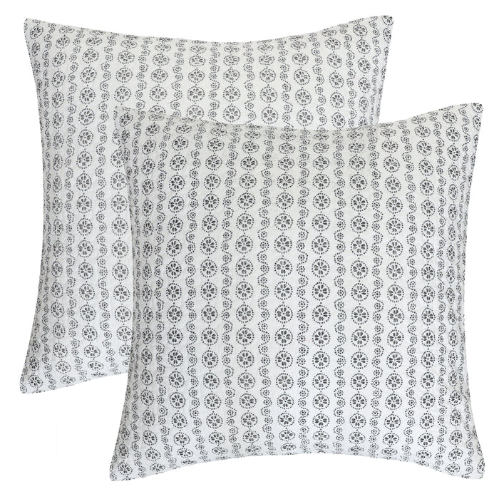 Levtex Home Basel Euro Shams Set of 2 Euro Shams