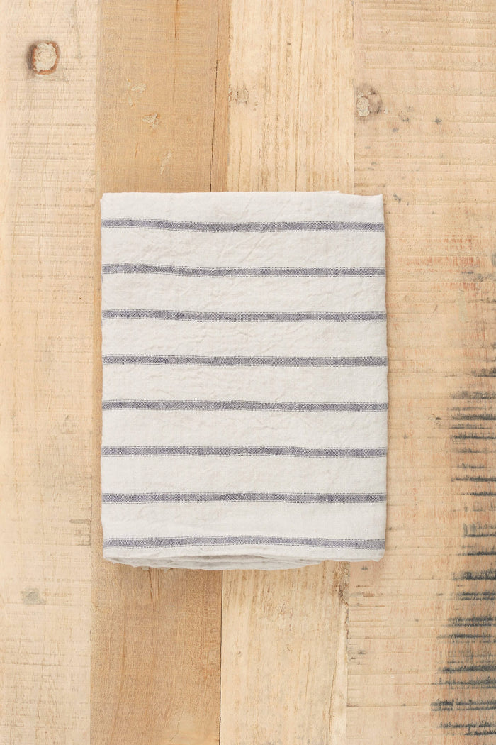 Hale Mercantile Home Bedding Basix Stripe Pillowcase Nox/Sable / Standard