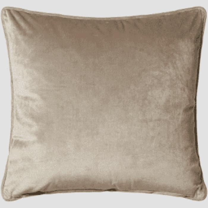 Bellingham super designer Velour Cushion with feather filling-Renaissance Design Studio