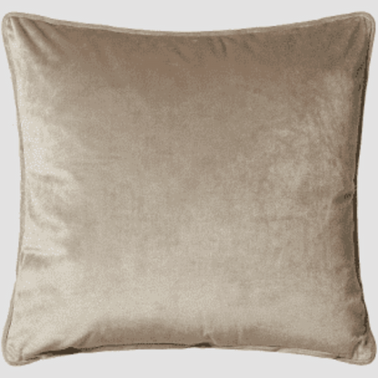 Bellingham super designer Velour Cushion with feather filling-Renaissance Design Studio