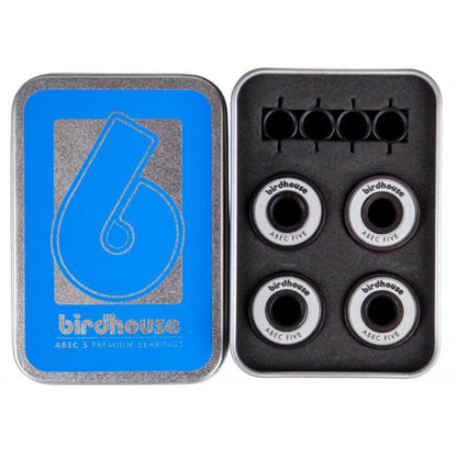 Birdhouse Bearing Abec 5 (Pack 8) Grey