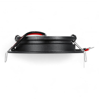 compact black 12v downlight in neutral product view