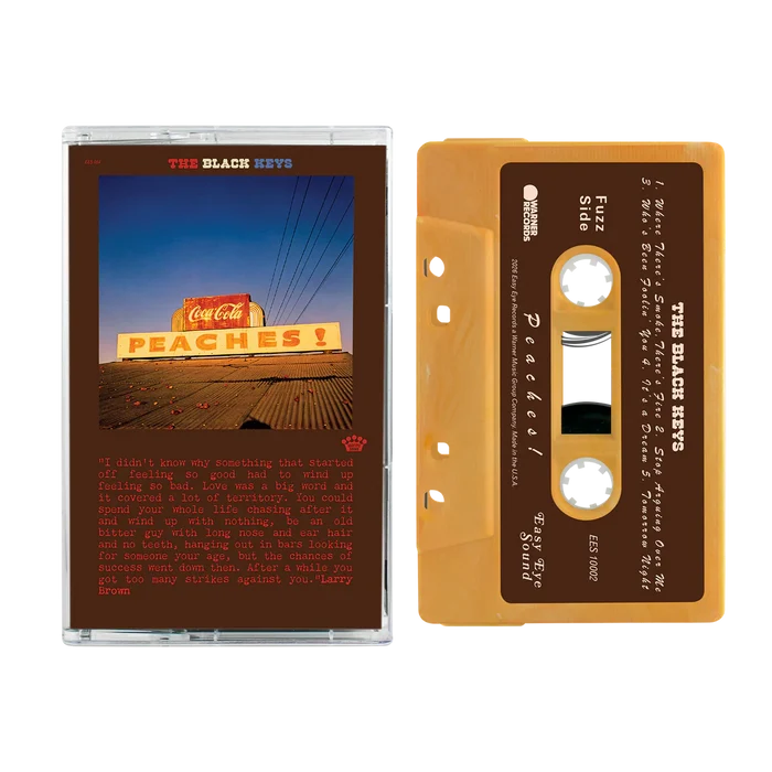 The Black Keys Peaches! cassette tape