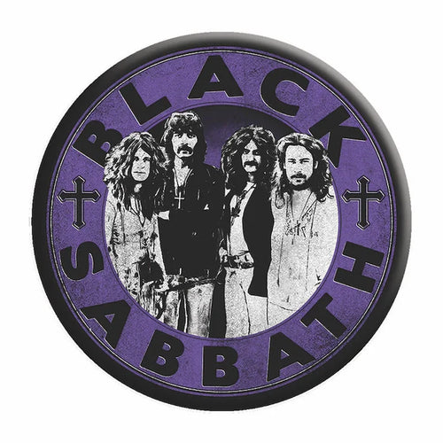 Black Sabbath Circle Magnet