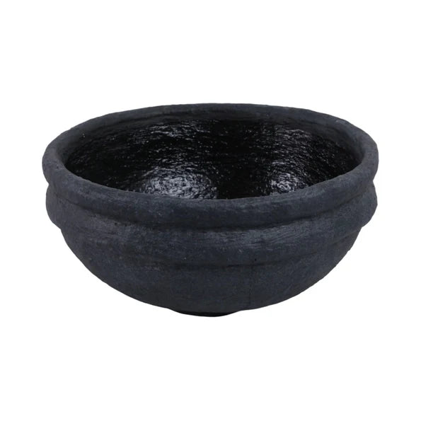 Black Terracotta Decorative Bowl
