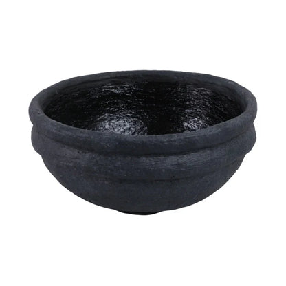 Black Terracotta Decorative Bowl