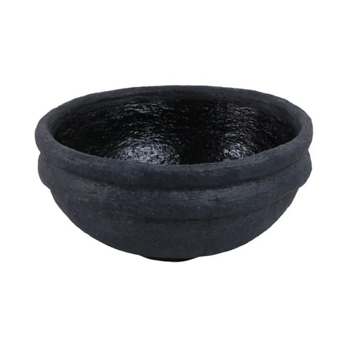 Black Terracotta Decorative Bowl