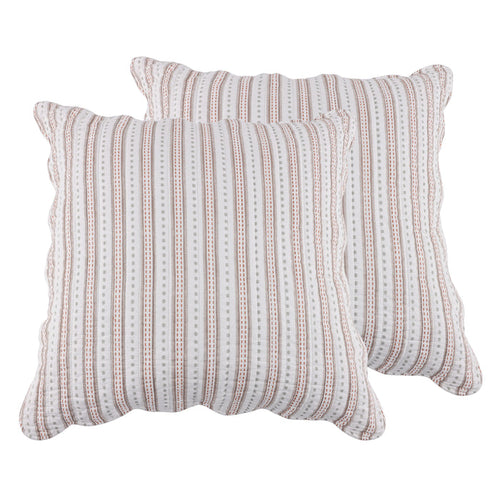 Blair Rust Euro Sham Set of 2