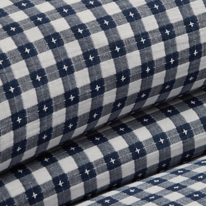 Camden Gingham Stitch Duvet Cover Set