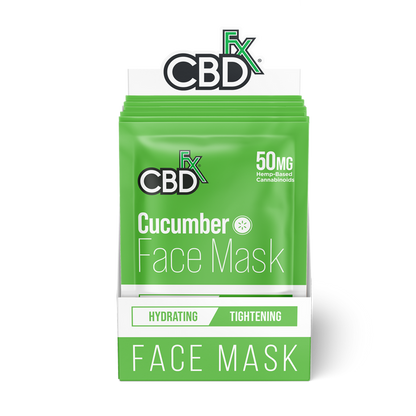 CBDfx CBD Face Mask - Cucumber