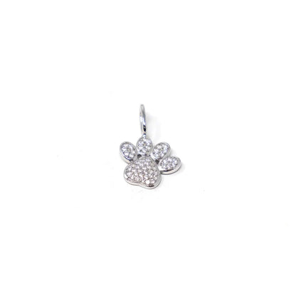 Paw Print Silver