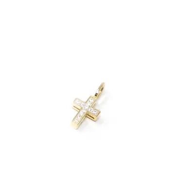 Crystal Cross (gold)