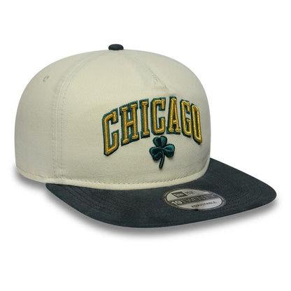 Pictured is this NBA Metallic Logo Chicago Bulls 19TWENTY cap in white. 4