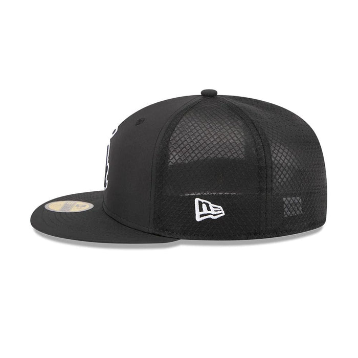 Pictured is this MLB Batting Practice 2026 Chicago White Sox 59FIFTY Fitted cap in black. 4