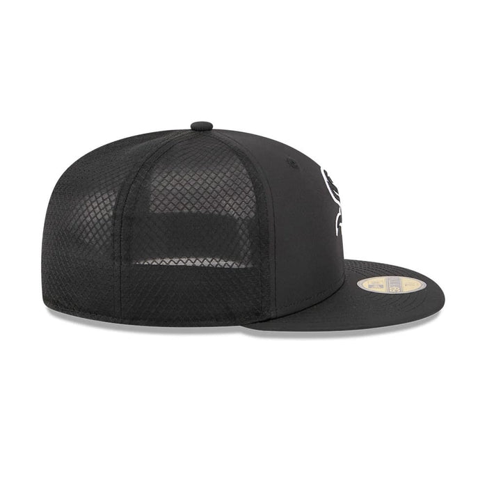 Pictured is this MLB Batting Practice 2026 Chicago White Sox 59FIFTY Fitted cap in black. 6