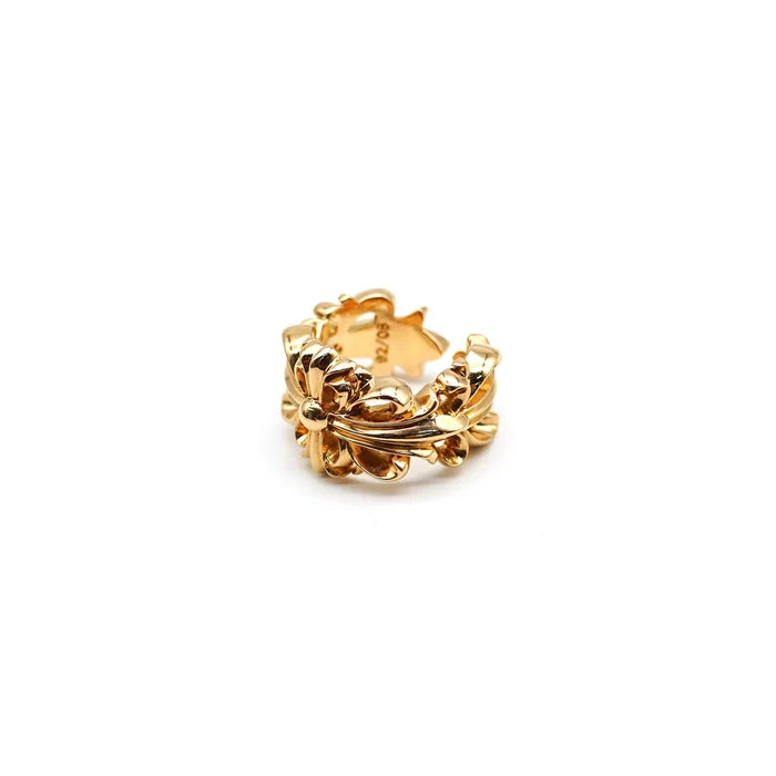 Chrome Hearts Gold Ring – ring front view