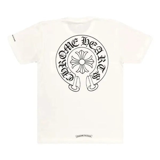 Authentic Chrome Hearts Chrome Hearts White Shirt – front view