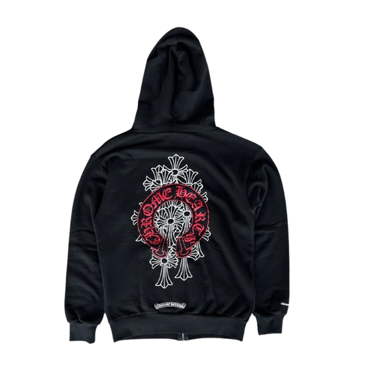 Chrome Hearts With Red Dagger Hoodie – hoodie front view