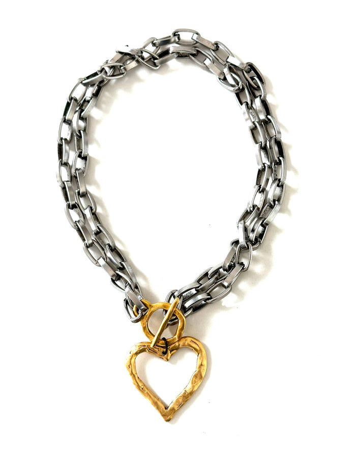Chunky open heart-cvncoh