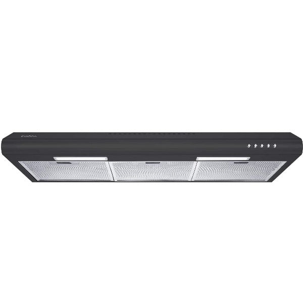 CIARRA CAB75918B 30" Black 200 CFM Under Cabinet Convertible Range Hood