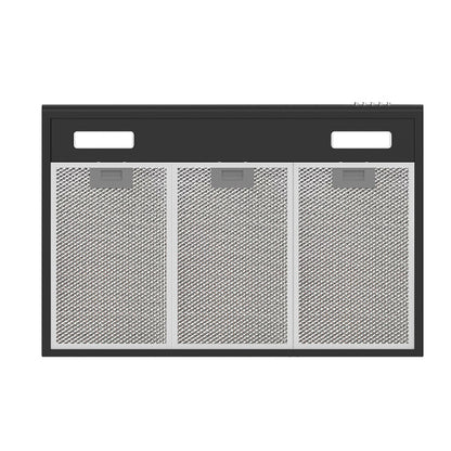 CIARRA CAB75918B 30" Black 200 CFM Under Cabinet Convertible Range Hood