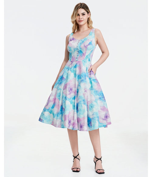 Cotton Candy Skies Heidi Dress