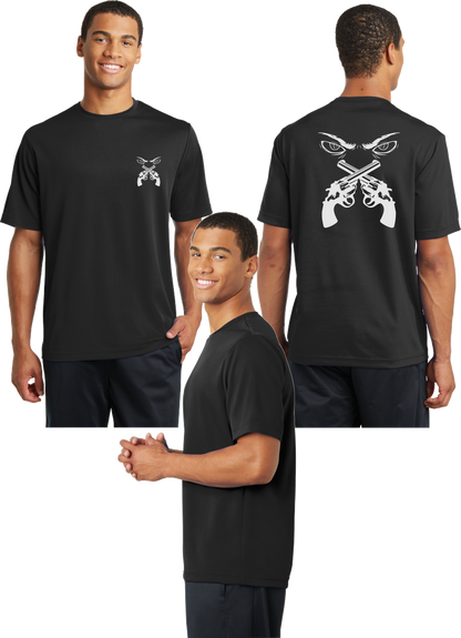 Cross Guns Eyes Reflective Tee - 100% Polyester