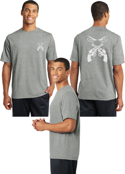 Cross Guns Eyes Reflective Tee - 100% Polyester