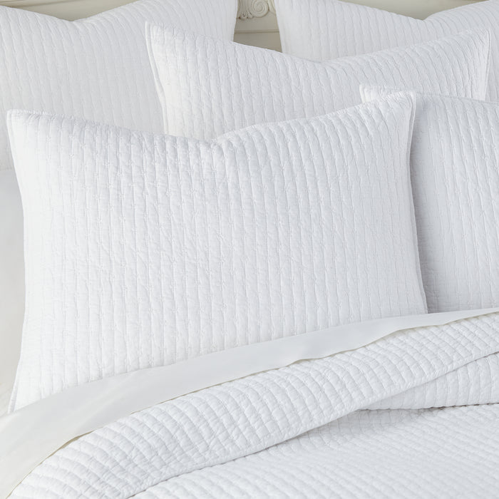 Levtex Home Cross Stitch Standard Sham Shams