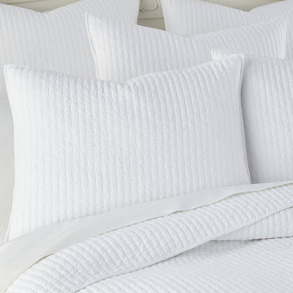 Levtex Home Cross Stitch Standard Sham Shams
