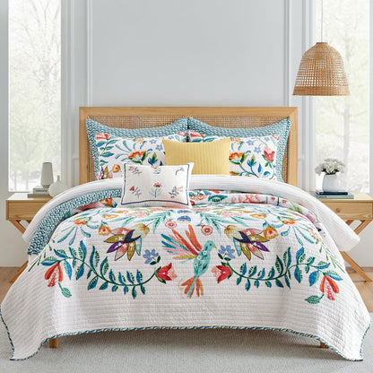 Levtex Home Danika Flower Pillow Decorative Pillows