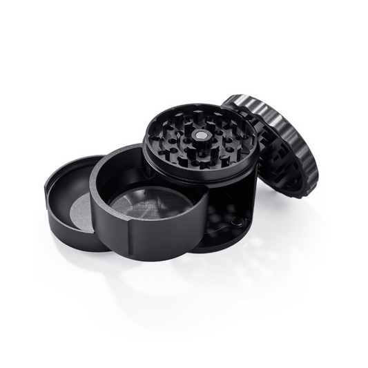 dr grind swing tray grinder jet black