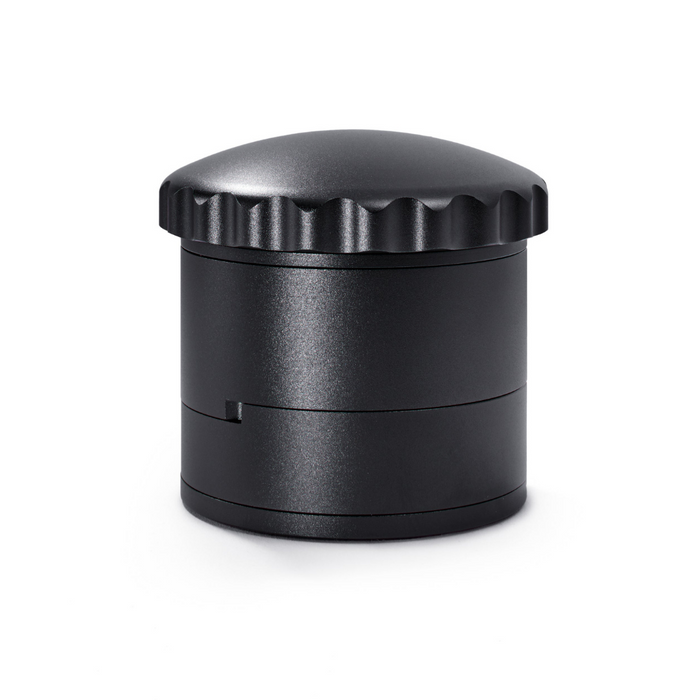 dr grind swing tray herb grinder jet black