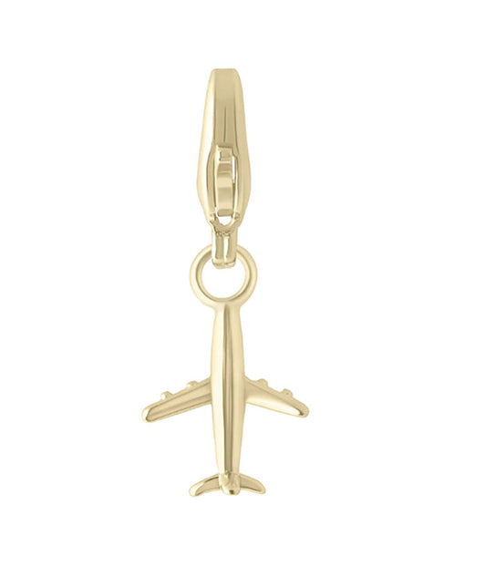Electric Picks Charm Airplane Jewelry - Trend Electric Picks Gold