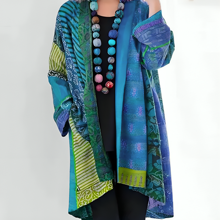 EUNICE – BOHEMIAN PATCHWORK KIMONO