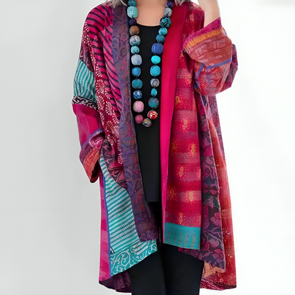 EUNICE – BOHEMIAN PATCHWORK KIMONO