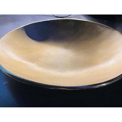 Ferber Ceramic Gold Bowl reduced SALE PRICE-Renaissance Design Studio