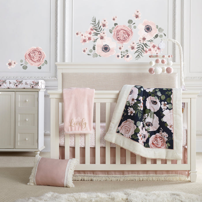 Levtex Home Fiori 4PC Crib Bedding Set Crib Bedding Sets