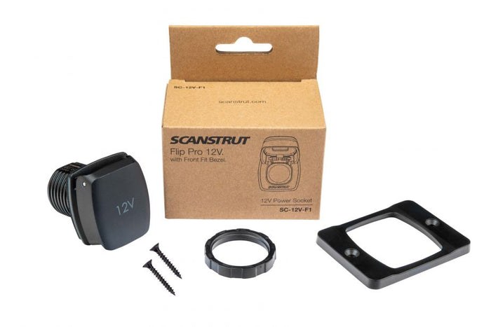 Caravan Flip Pro 12V socket for powering fridges and accessories