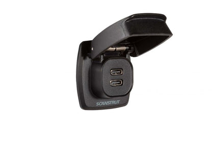 caravan dual usb c ultra charge socket