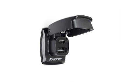 compact flip pro dual usb charger for interiors