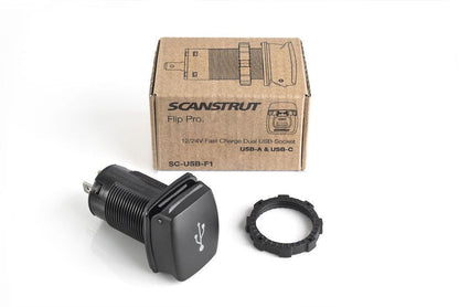 flip pro dual usb charging socket for campervan installs