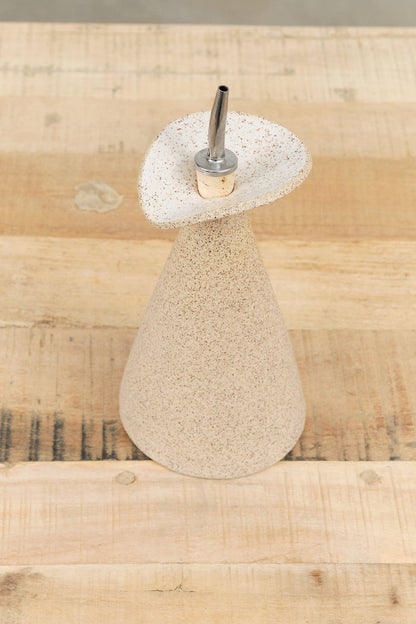 Virginia Sin Home Kitchen Serving Flora Oil Cruet Salt / 10" H X 5" Dia