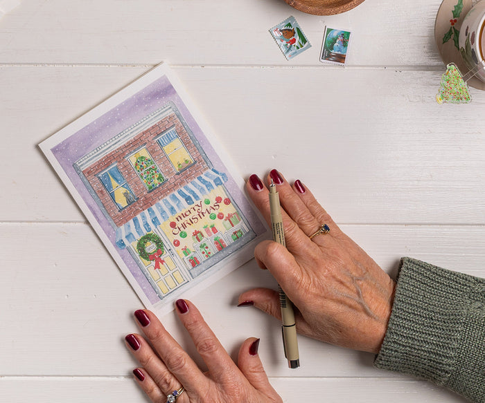 Gift Shop Holiday Card