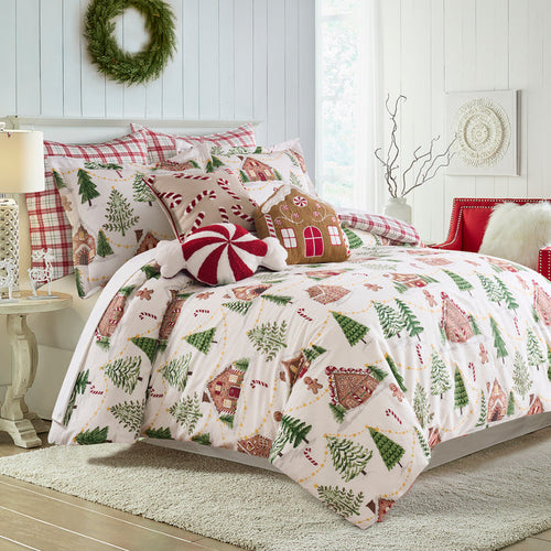 Gingerbread Village Comforter Set