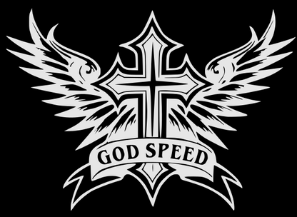 God Speed Reflective Tee - 100% Cotton