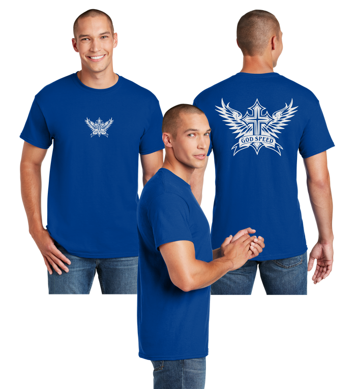 God Speed Reflective Tee - 100% Cotton
