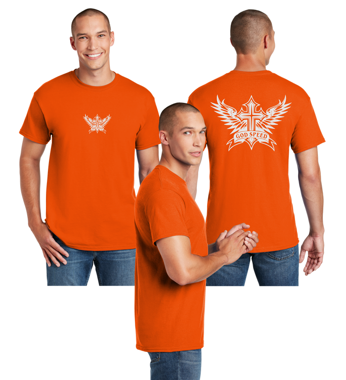God Speed Reflective Tee - 100% Cotton