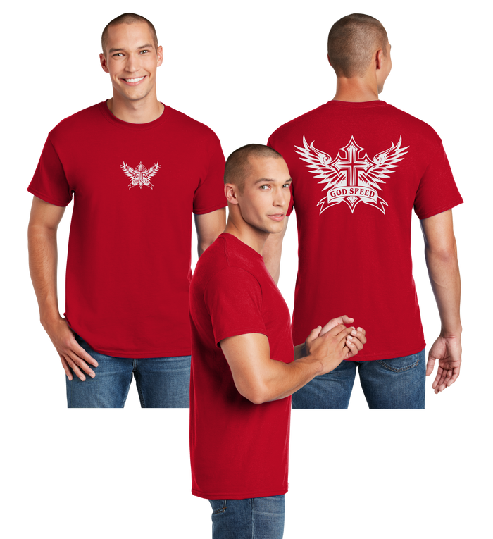 God Speed Reflective Tee - 100% Cotton